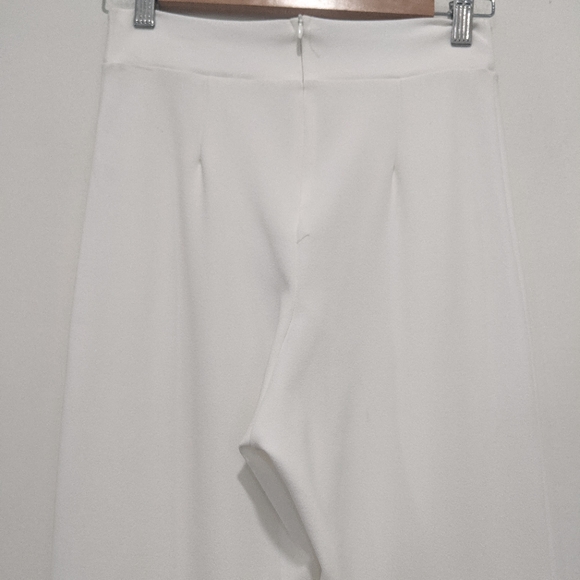 The KRIPT White Straight Leg Pants - Picture 4 of 14
